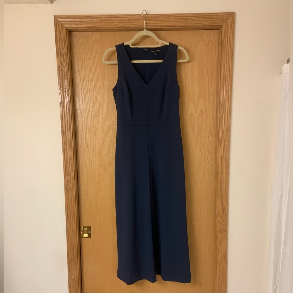 Banana Republic Navy Jumpsuit